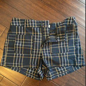 Womans plaid shorts